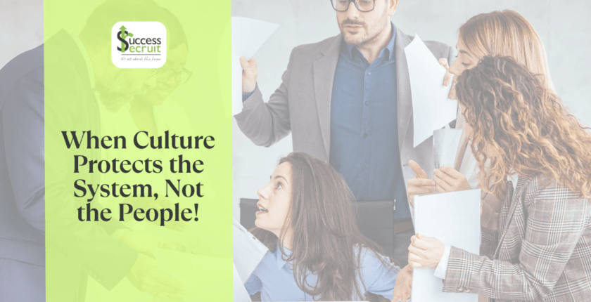 When Culture Protects the System, Not the People